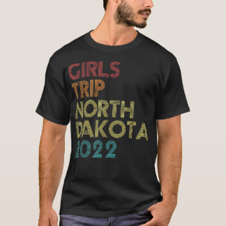 T-shirt Voyage de filles 2022 North Dakota Vacation Corres