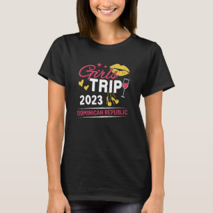 T-shirt Voyage de filles 2023 République Dominicaine Group