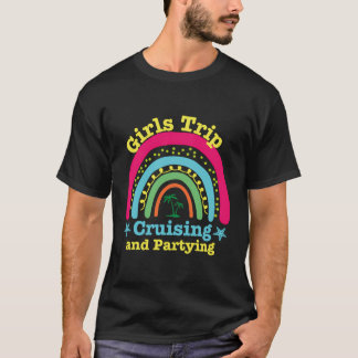 T-shirt Voyage De Filles 2024 Croisière Et Partir Croisièr