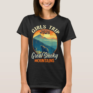 T-shirt Voyage de filles 2026 parc national des grandes mo