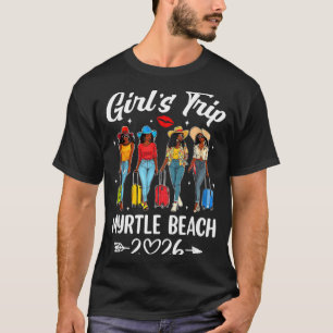T-shirt Voyage de filles à Myrtle Beach 2026 Équipe d'anni