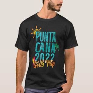 T-shirt Voyage de filles à Punta Cana 2022 Surf en Républi