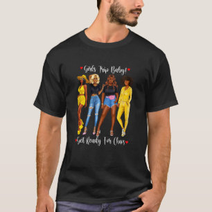 T-shirt Voyage de filles afro-américaines femmes Robe Fill