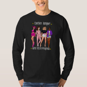 T-shirt Voyage de filles de femmes en cours Reines Vacance