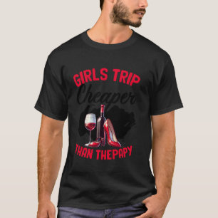 T-shirt Voyage de filles drôle Enterrement de vie de jeune