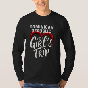T-shirt Voyage de filles en République dominicaine Anniver