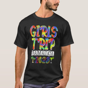 T-shirt Voyage de filles Jamaïque 2023 Enterrement de vie