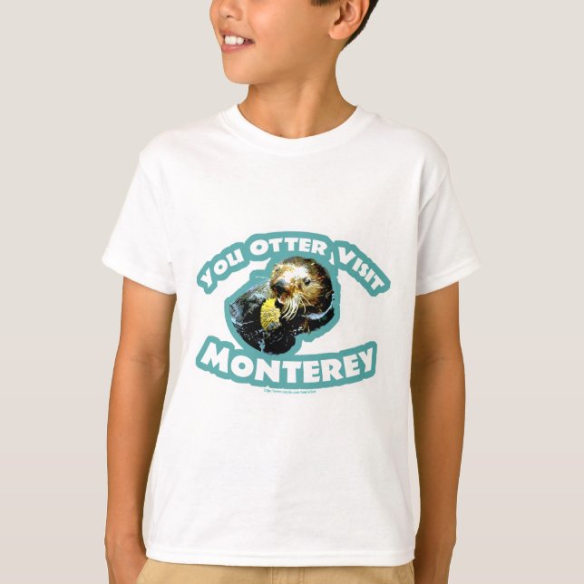 T-shirt Voyage de Monterey Otter (Devant)