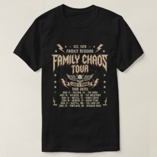 T-shirt Voyage de retrouvailles en famille drôle