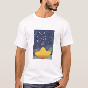 T-shirt Voyage de rêve étoilé.