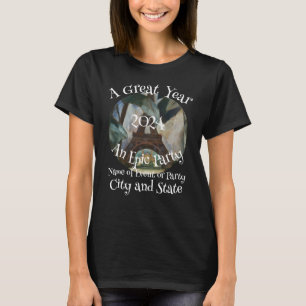 T-shirt Voyage de vacances 2038 Fête de réunion de famille