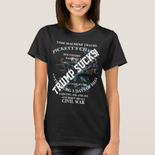T-shirt Voyage de vacances dans le temps passé 1863 Machin