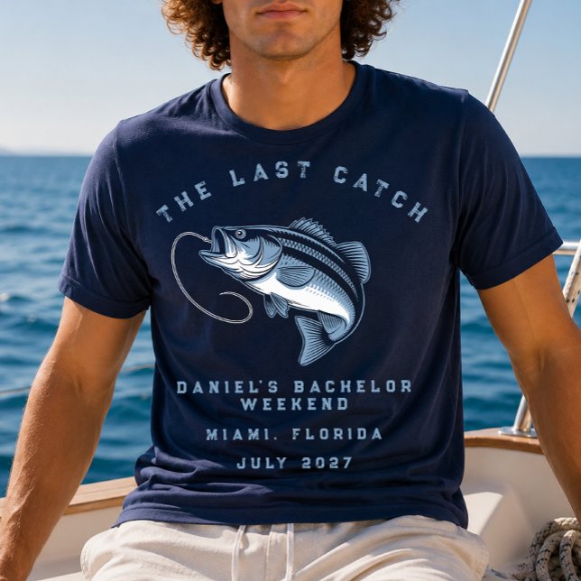 T-shirt Voyage de week-end sur le thème de la pêche pour e (Créateur téléchargé)