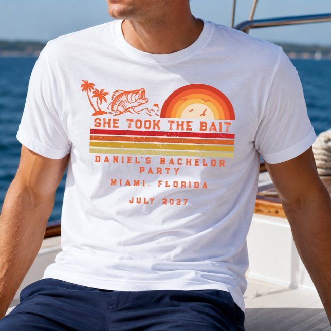 T-shirt Voyage de week-end sur le thème de la pêche pour e (Créateur téléchargé)