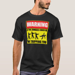 T-shirt Voyage de zombi avertissant Sign.png