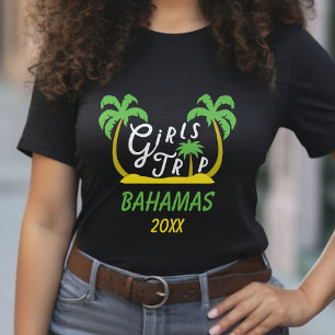 T-shirt Voyage des filles Bahamas Caraïbes Island Beach Va