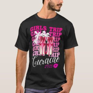 T-shirt Voyage Des Filles Curaçao 2023 Pour Les Femmes Wee