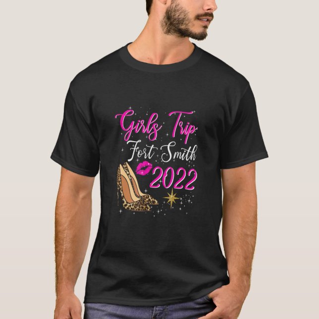 T-shirt Voyage Des Filles De Fort Smith 2022 Pour Femmes A (Devant)