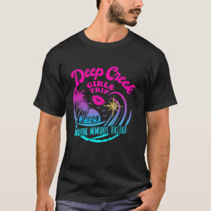T-shirt Voyage des filles Deep Creek 2024 Week-end pour fe