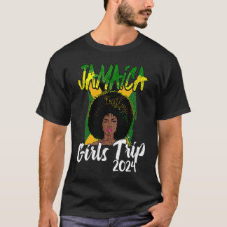 T-shirt Voyage des filles en Jamaïque 2024 Enterrement de