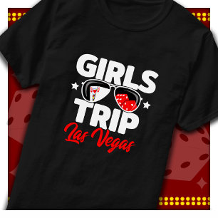 T-shirt Voyage des filles Las Vegas Vacances des filles Vo