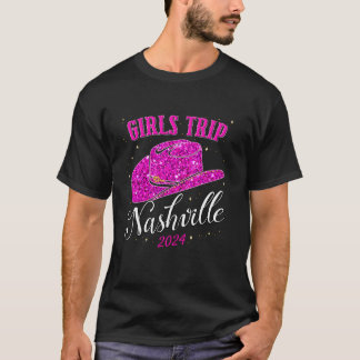 T-shirt Voyage Des Filles Nashville 2024 Pour La Naissance