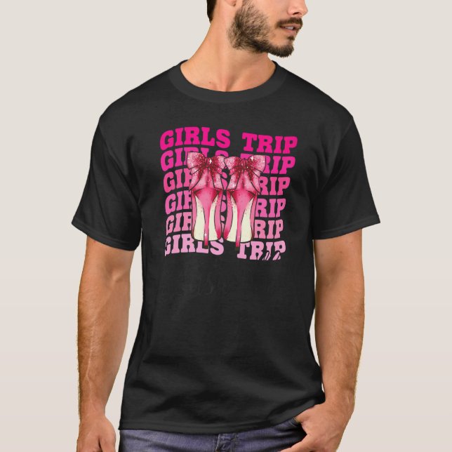 T-shirt Voyage Des Filles Nashville Pour Les Femmes Week-E (Devant)