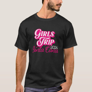 T-shirt Voyage Des Filles Punta Cana 2024 Pour Femen Weeke