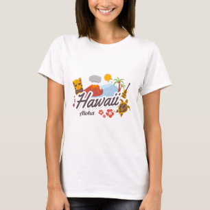 T-shirt Voyage d'Hawaï
