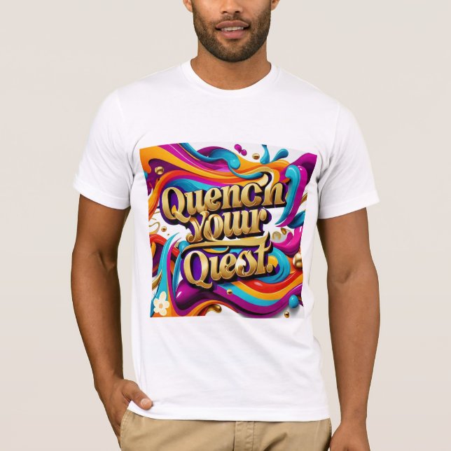 T-shirt Voyage dynamique" (Devant)