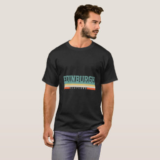 T-shirt Voyage Édimbourg Bleu Petit