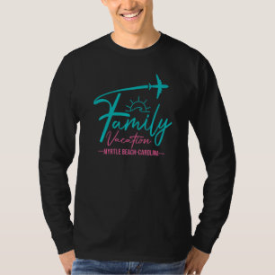 T-shirt Voyage en avion Myrtle Beach Caroline Correspondan