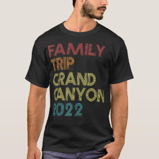T-shirt Voyage en famille 2022 Grand Canyon Vacation Corre