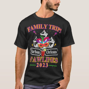 T-shirt Voyage en famille 2023 New Orleans Vacances Annive