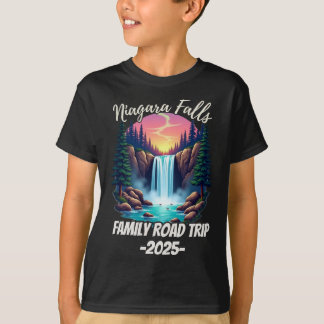 T-shirt Voyage en famille à Niagara Falls Road Trip pour h
