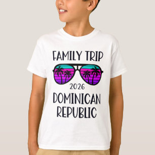 T-shirt Voyage en famille en République dominicaine 2026 C