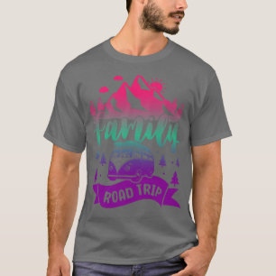 T-shirt Voyage en famille Visite en famille Summer Beach V
