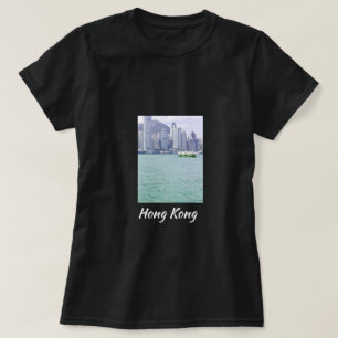 T-shirt Voyage en ferries du port de Hong Kong