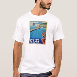 T-shirt Voyage en Grèce vintage - Île de Corfou
