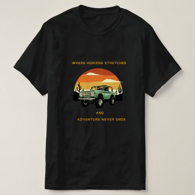 T-Shirt Voyage Et Aventure (Design devant)