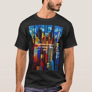 T-shirt VOYAGE FAMILIAL DE NYC modifiable