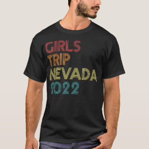 T-shirt Voyage Filles 2022 Nevada Vacances Correspondant R