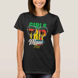 T-shirt Voyage Filles Maui Hawaï 2025 Weekend Anniversaire