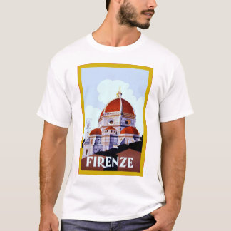 T-shirt Voyage italien vintage de ~ de Firenze