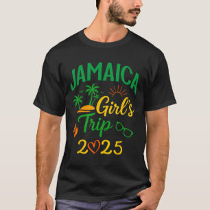 T-shirt Voyage Jamaïque Filles 2025-vacances Caraïbes cool