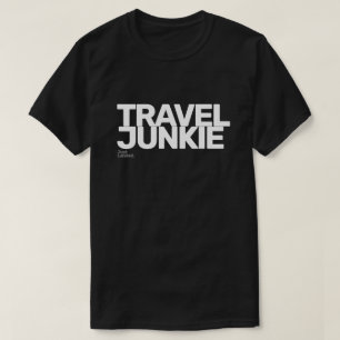 T-shirt Voyage Junkie