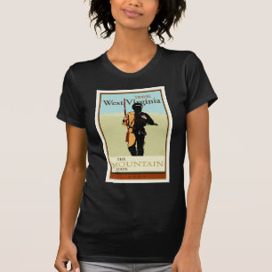 T-shirt Voyage la Virginie Occidentale