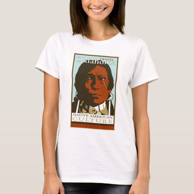 T-shirt Voyage l'Oklahoma (Devant)