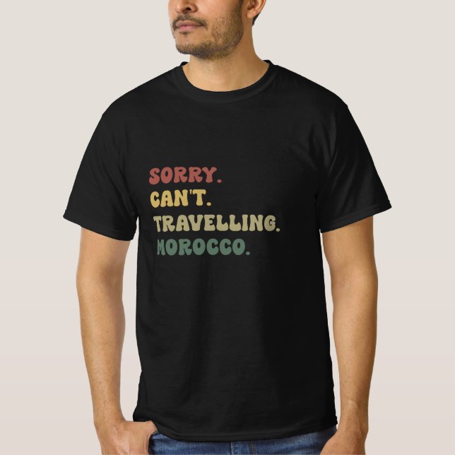 T-shirt Voyage Maroc (Devant)