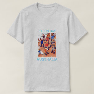T-shirt Voyage mignon de l'Australie de ville côtière de